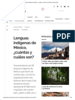 Lenguas Indígenas de México, ¿Cuántas y Cuáles Son_ _ México Desconocido