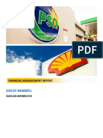 PSO Shell Report- Financial Management