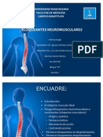 Bloqueantes Neuromusculares