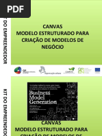 Canvas - Modelo Estruturado para a Criação de Modelos de Negócios