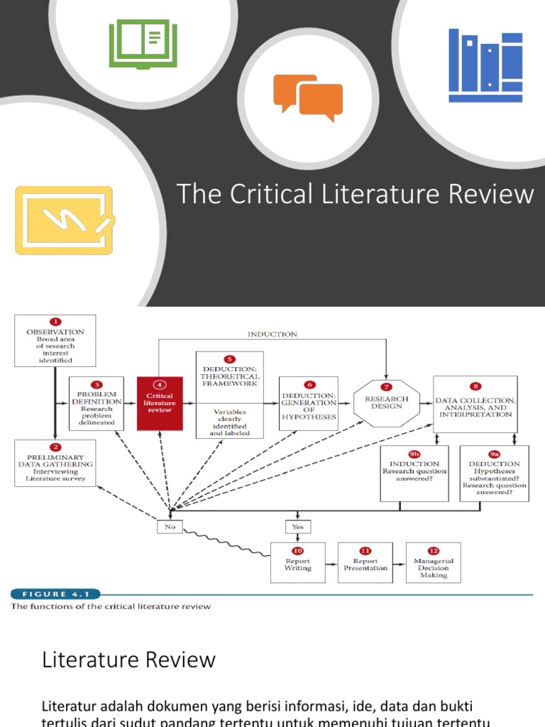 the critical literature review chapter 4 ppt