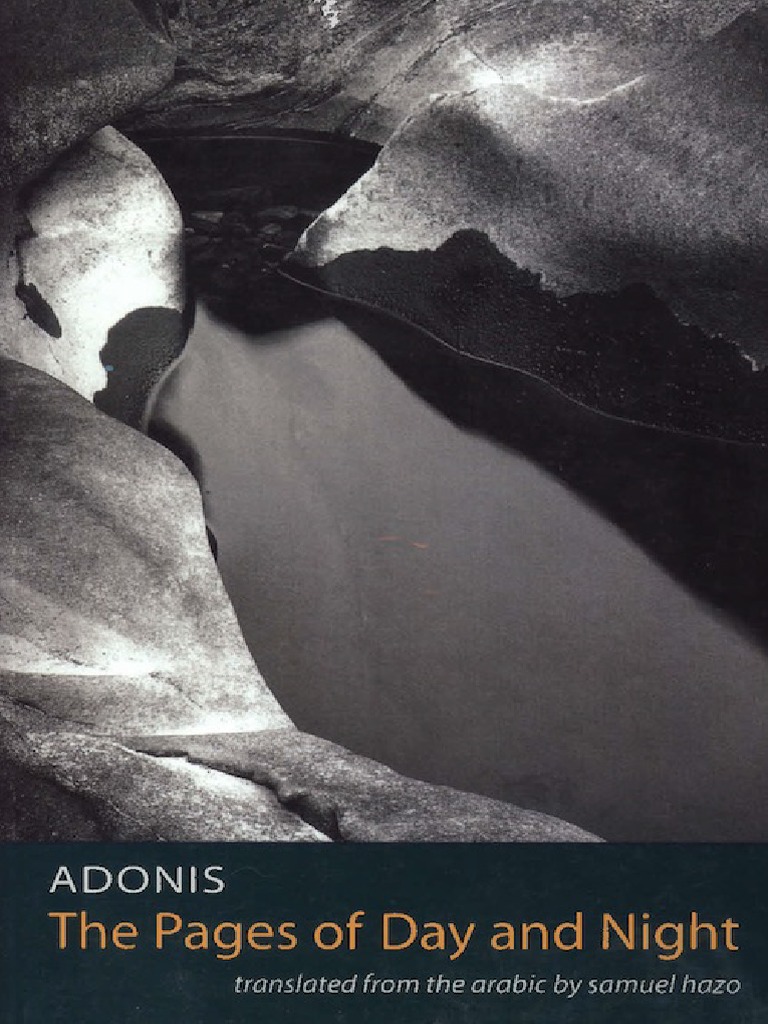 Adonis - Pages of Day and Night | PDF | Arabic | Revelation