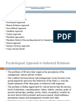 Multidisciplinary Approach To Industrial Relations:: The Field of IR Has A Multi-Disciplinary Base