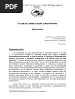 Taller de Competencias Comunicativas
