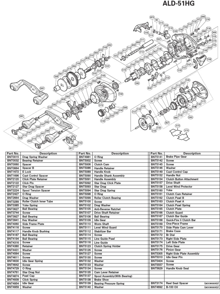 Schematic Shimano Aldebaran Bfs Xg Ftb