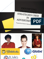 Identifying Propaganda Strategies Used in Advertisements