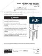 Models 84803, 84804, 84806, 84808, 86810 3, 4, 6, 8 & 10 IN. AIRMOTORS Series B