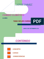 Cambio Climatico