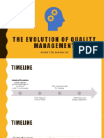 4 - The Evolution of Quality Management To The Foundation of Modern Quality Management The Gurus