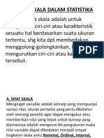 PP Teknik Skala Dalam Statistika