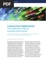 Lessons From Digital Telcos Five Initiatives To Improve Business Performance