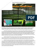 Dimana Kontraktor Lapangan Futsal, TERMURAH, WA 0821-8620-5040