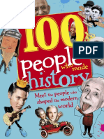 100 People Who Made History Gilliland Ben DK