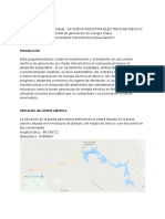 Proyecto Hidroelectrica Presa Danxho