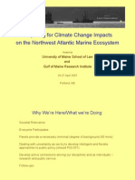 Climate Marine Panel Incze