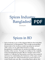 Spices Industry Bangladesh