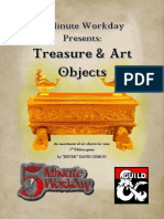 5 Minute Workday - Treasure & Art Objects