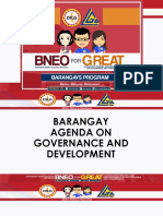 17.barangay Agenda On Governance and Development