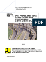 01. Modul RDE 01 Final Etika Profesi, Etos Kerja, UUJK dan UU Jalan.pdf