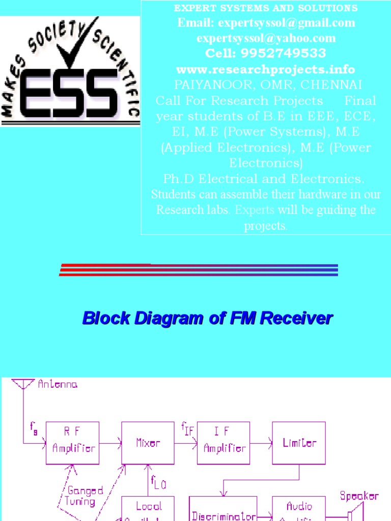 Cell: 9952749533 WWW - Researchprojects.info: Experts | PDF | Detector ...