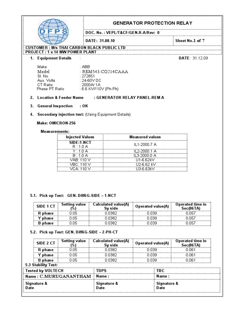 rem-543-volt-power-engineering