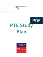 PTE Study Plan