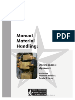 Manual Material Handling:: An Ergonomic Approach