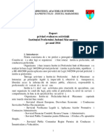 Raport Privind Evaluarea Activitatii Institutiei Prefectrului Judetului Maramures Pe Anul 2016 PDF