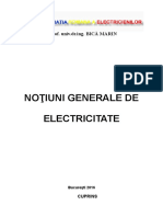 Notiuni Generale de Electricitate