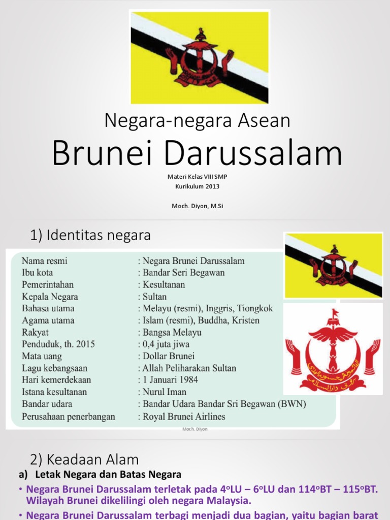 Negara Negara Asean Brunei Darussalam