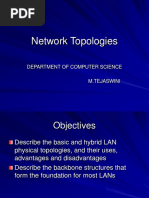 Network Topologies: Department of Computer Science