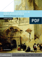 CASEY, James. Family and Community in Early Modern Spain. Cambridge. Cambridge University Press. 2007. Pp:314