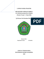 Laporan Tugas Khusus Kerja Praktek PT PUPUK KALIMANTAN TIMUR