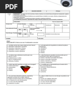 Prueba Unidad 2 de Ciencias Naturales 4°
