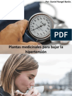 PLANTAS MEDICINALES PARA BAJAR LA HIPERTENSIÓN