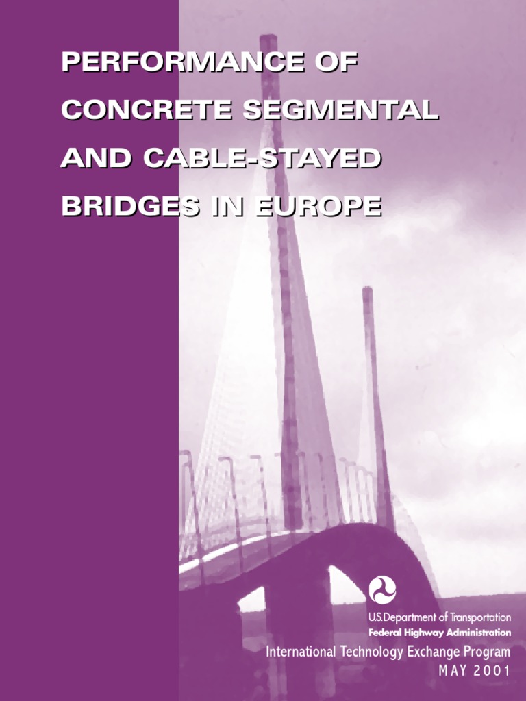 European Concrete Bridge Performance Report | PDF | Prestressed ...