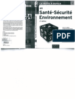 Boite a Outils Sante Securite en Environnement 2eme Edition