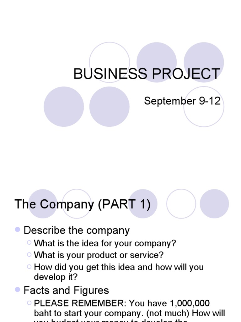 Business Project | PDF | Business