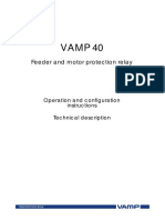 VAMP - Manual Book - VAMP40 PDF