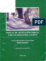Manual de Vegetación Urbana para Guadajalara Jalisco