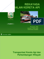 Kuliah 2 - Peran Jalan Rel PDF