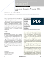 Tema Central: Infiltraciones Locales en Atención Primaria (III) - Miembro Inferior