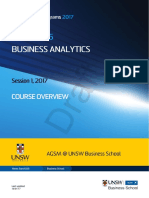 MBAX9135 Business Analytics S12017 PDF