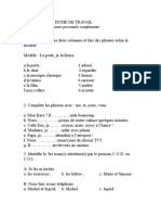 Fiche de Travail Cod Et Coi 2016