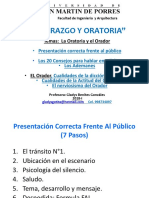 1) La Oratoria y El Orador Agosto 2017-II