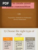 Film Composition Techniques and Examples | PDF