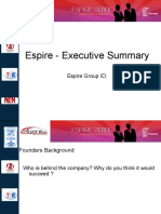Espire Executive Summary