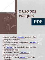 Os porquês