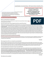 CDC Disclosure That Flu Mortality Is Exaggerated To "Properly Communicate Burden of Flu Infection"