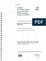 Norma Internacional Iso 9001 (Traducción Oficial) PDF